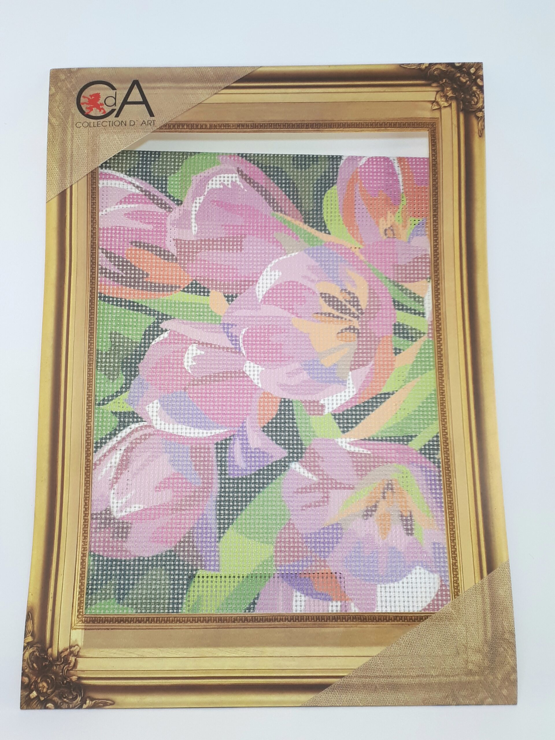 Kanavatyö tulppaanit