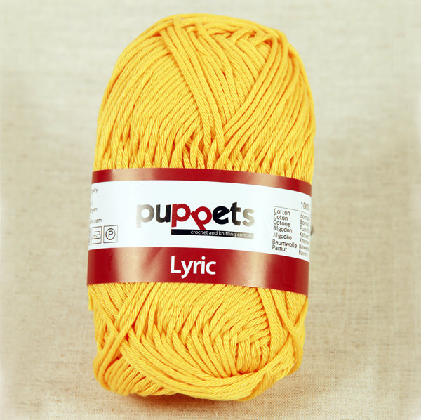 Puppets lyric 05024 keltainen - lavikko.fi