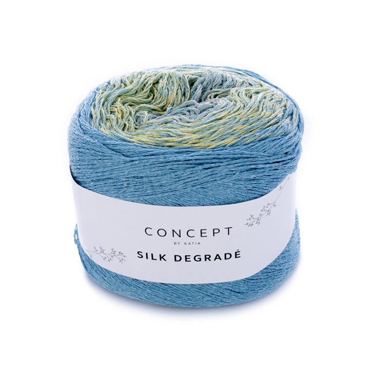 Silk degradé 304 sininen-keltainen - lavikko.fi
