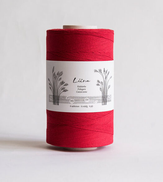 Kalalanka värjätty 6-säkeinen punainen - lavikko.fi