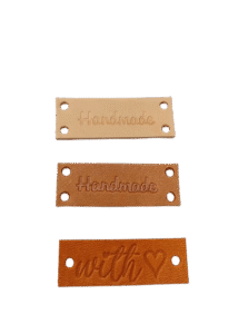 Nahkaiset Hand made merkit