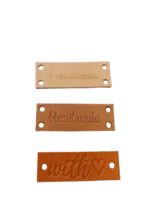 Nahkaiset Hand made merkit