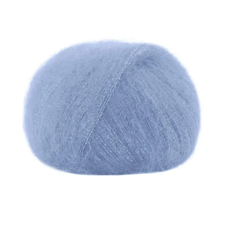 silk mohair lux 8480 Vaaleansininen - lavikko.fi